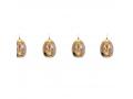 Hanglamp Golden Egg 5 lichts balk
