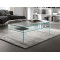 Glazen salontafel Milano Plus 130 x 80 x 42 cm