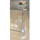 Glazen sidetable 40 x 120 cm